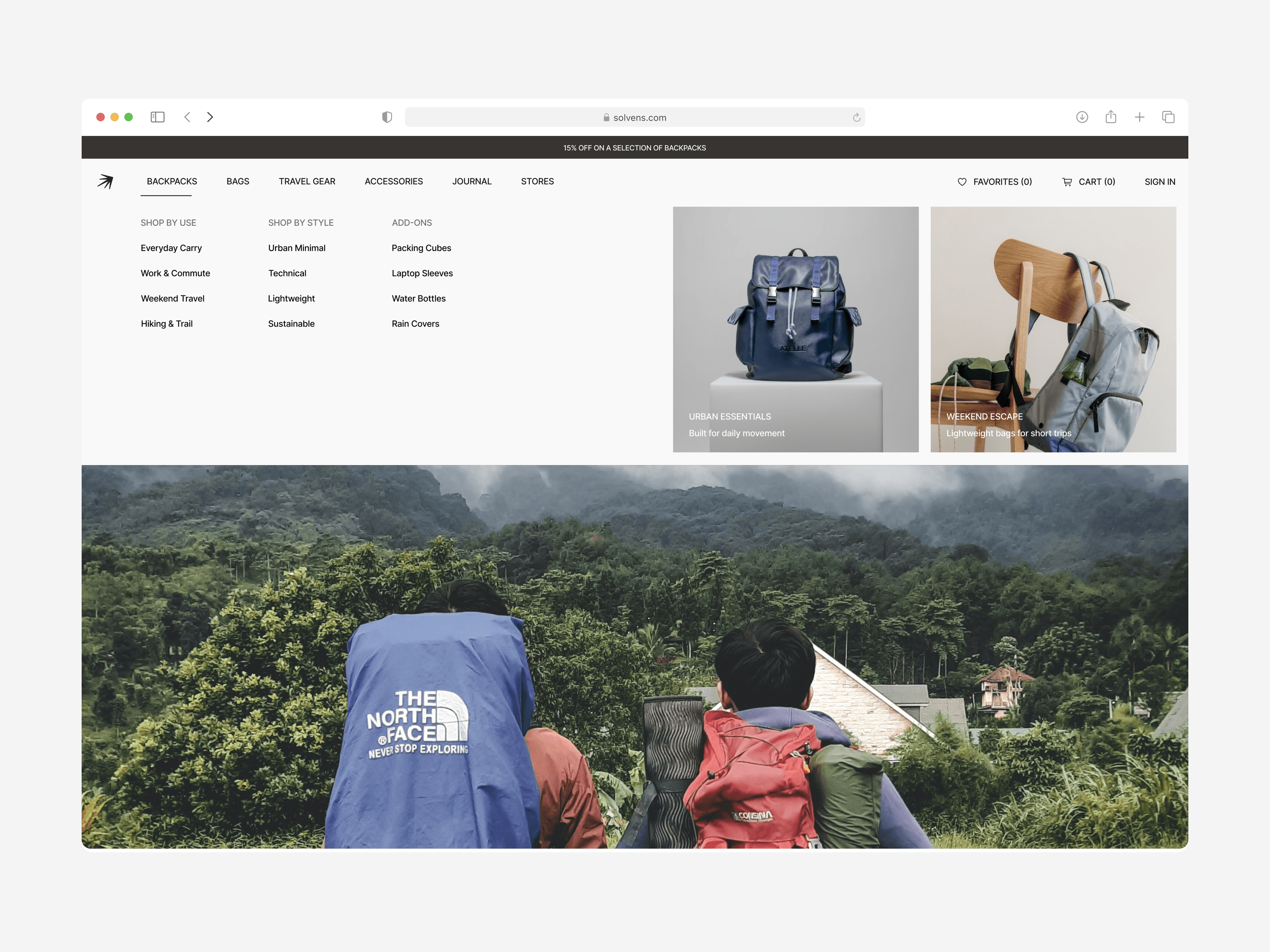 Project 05 — desktop interface composition.